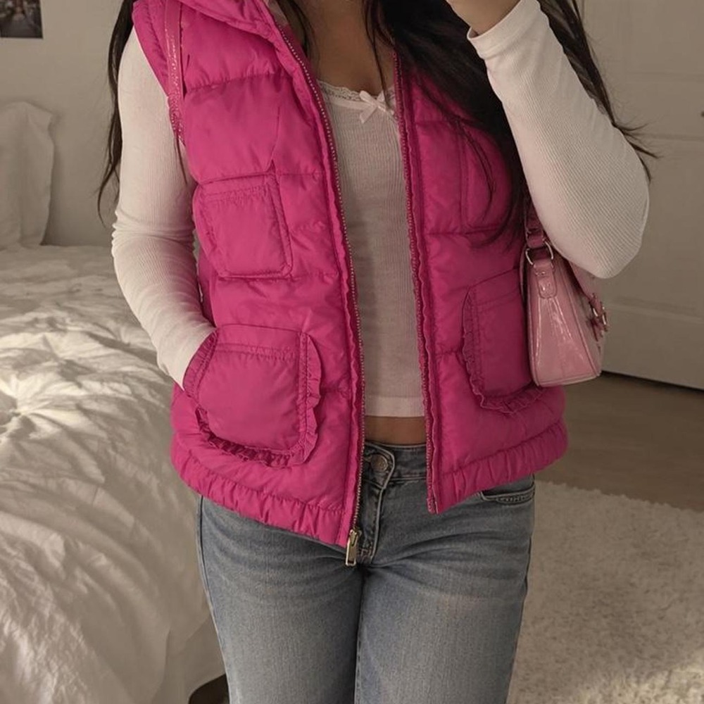 pink juicy vest